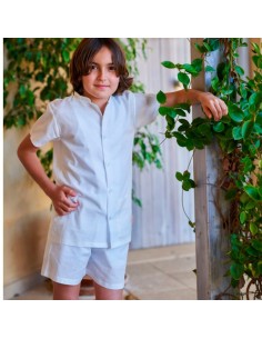 pijama de niño de comunión en tela de algodón 5382 rapife
