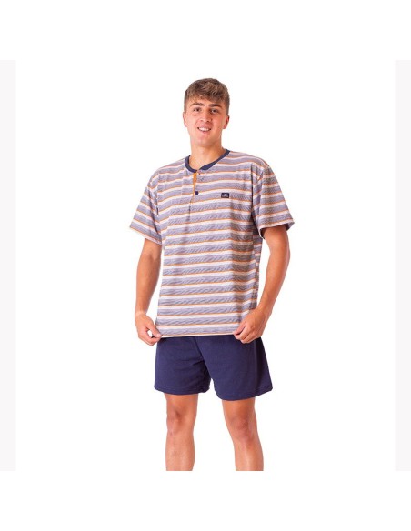 pijama para verano de hombre en manga corta 5012 dormen