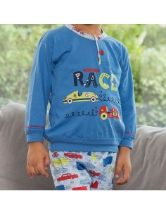 pijama fino muslher infantil niño 232001