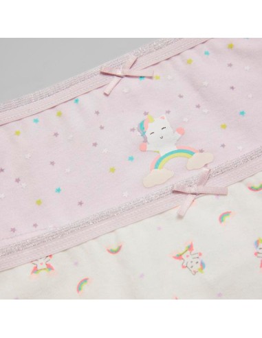 bragas de niña en algodón ysabel mora unicornios
