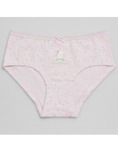 braga de niña ysabel mora unicornio en rosa