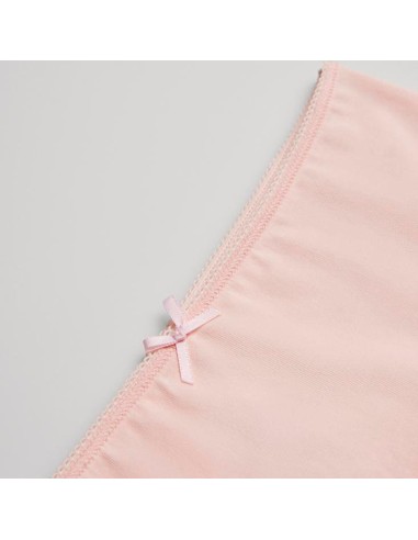 braga para niña ysabel mora rosa en algodón