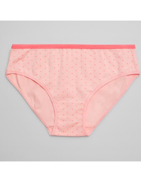 braga para niña en algodón ysabel mora sandía en rosa