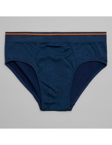 slip niño marino liso  ysabel mora algodón sin costuras