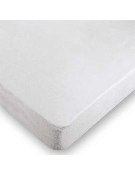protector de cuna en algodón impermeable con poliuretano modelo brisa de belnou