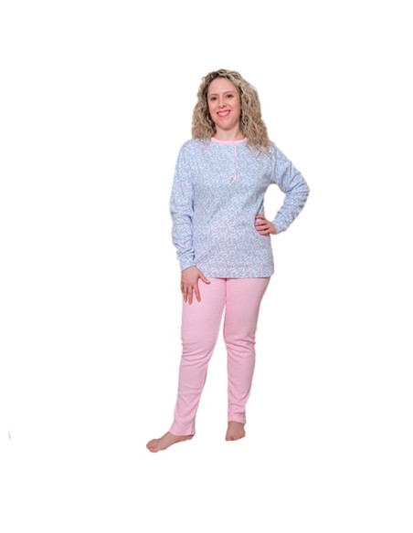 pijama mujer 21830 catana algodón de invierno