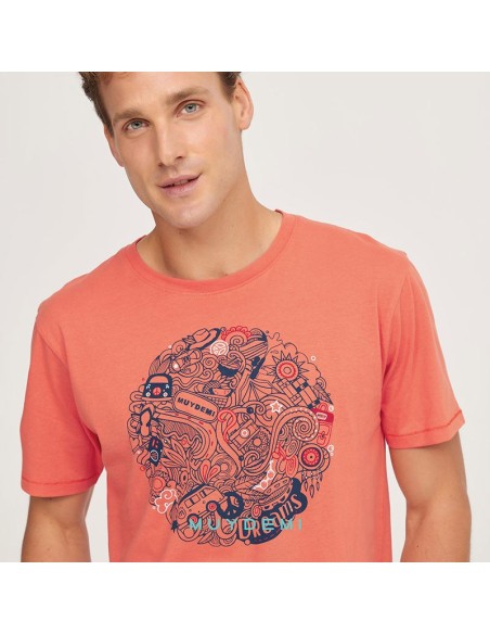 pijama de hombre para verano en algodón muydemi modelo sueños