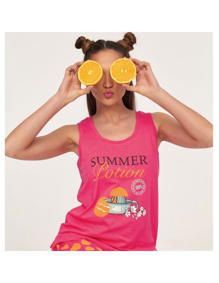 pijama para mujer de verano den tirantas muydemi zumo pasion