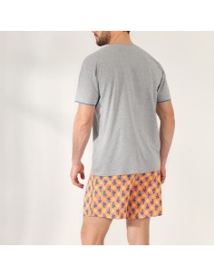 pijama de hombre para verano promise 33312 parte trasera