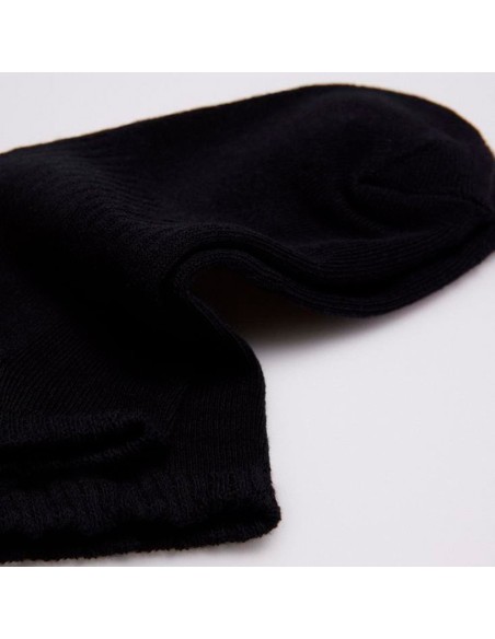 calcetin ysabel mora negro deportivo invisible con puño cómodo