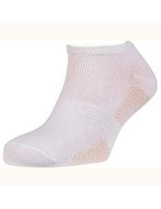 calcetin invisible en algodon transpirable blanco 12745 ysabel mora