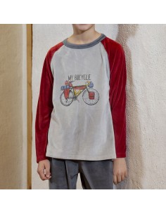 pijama de niño para invierno en spandex 233607 muslher