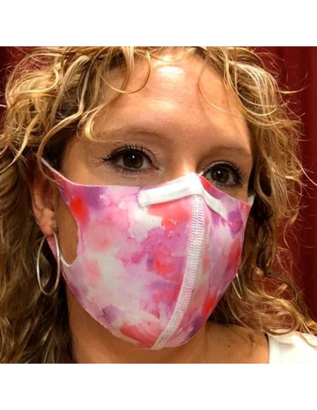 mascarilla de mujer homologada blackspade manchas rosas