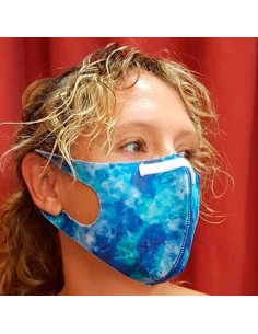 mascarilla homologada para mujer blackspade mezclum azul