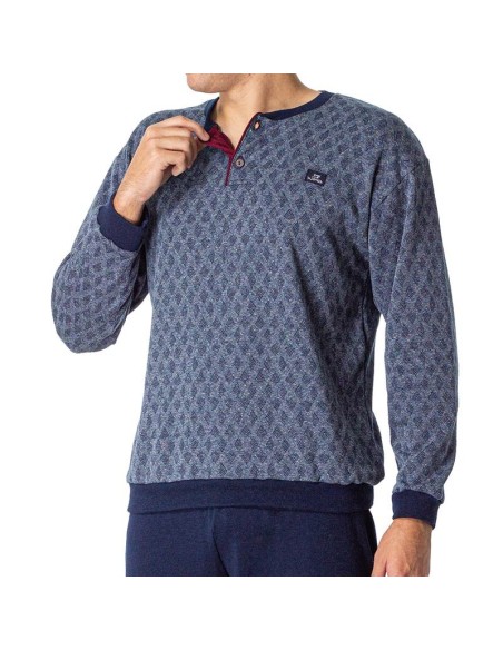 pijama de hombre para invierno 50034 dormen