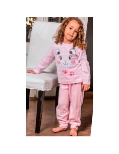 pijama muslher infantil para niña en terciopelo 212602