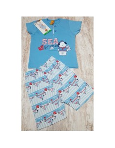 pijama infantil en manga corta de niño muslher 172004