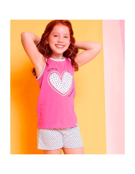 pijama de niña en tirantas muydemi modelo fruta favorita