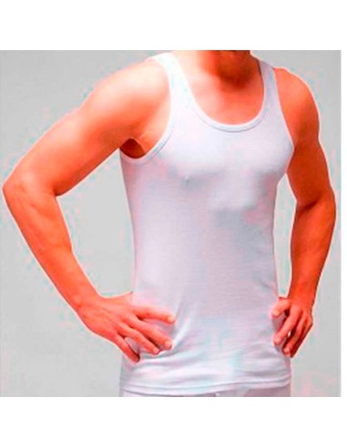 camiseta interior hombre tirantes sport abanderado fabricada en algodon