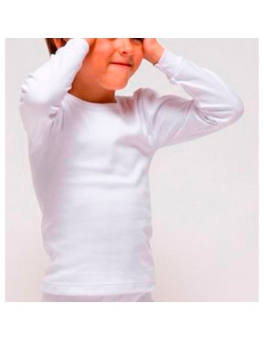 camiseta interior de niño en algodón térmico en manga larga rapife 390