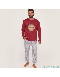 pijama de hombre para invierno muydemi galleta maria