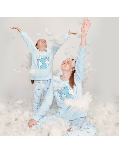 pijama de niña bola de mundo muydemi