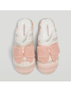 zapatillas de casa para mujer para invierno con pelo interior ysabel mora moña rosa