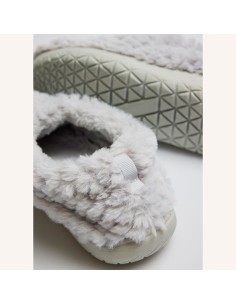 zapatillas de mujer para casa cerradas ysabel mora gris perla