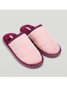 zapatillas para casa de mujer acochadas rosa de ysabel mora