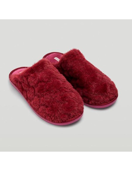 zapatillas para casa de mujer ysabel mora burdeos