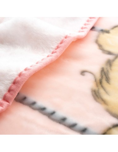 interbaby manta de cuna osito nube rosa