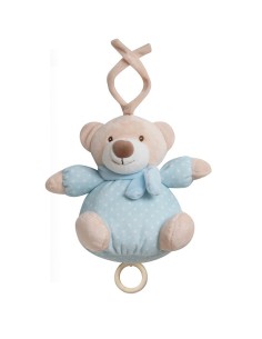 peluche musical osito azul para bebe interbaby