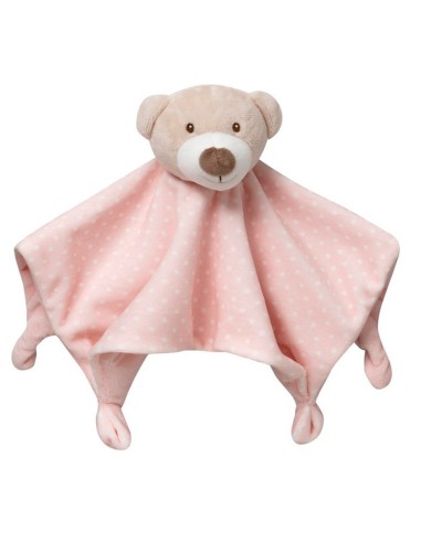 dou dou osito lunares rosa para bebé interbaby