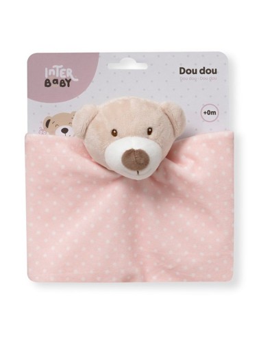 interbaby dou dou rosa osito lunares para bebé