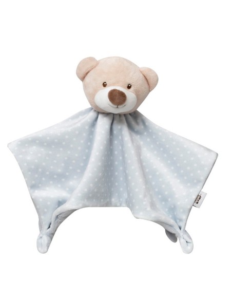 dou dou para bebe osito lunares gris interbaby