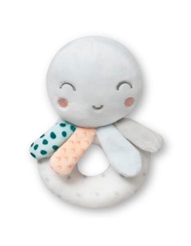 interbaby sonajero pulpo de de peluche para bebé