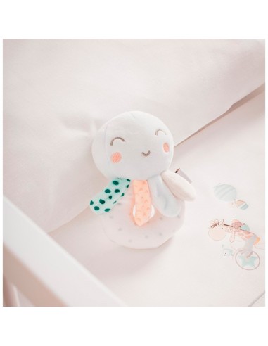 sonajero de peluche pulpo interbaby para bebé