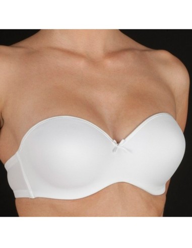 selene sujetador capri con push up blanco