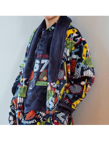 muslher bata de coralina para niño modelo deportes