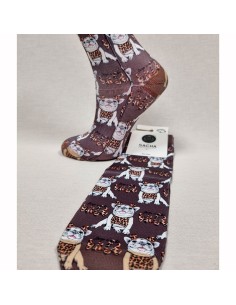 calcetines para mujer sin costuras de tejido drytouch sacha modelo perrita salvaje