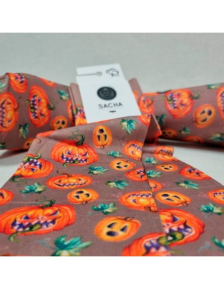 calcetines de hombre sacha con tejido drytouch calabazas