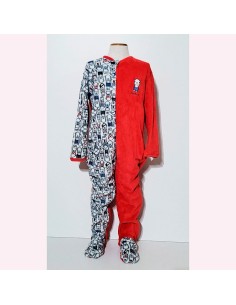 pijama manta muslher infantil para niño osito divertido
