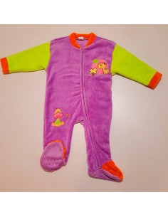 pijama manta infantil en coralina jirafa feliz violeta montesinos confecciones