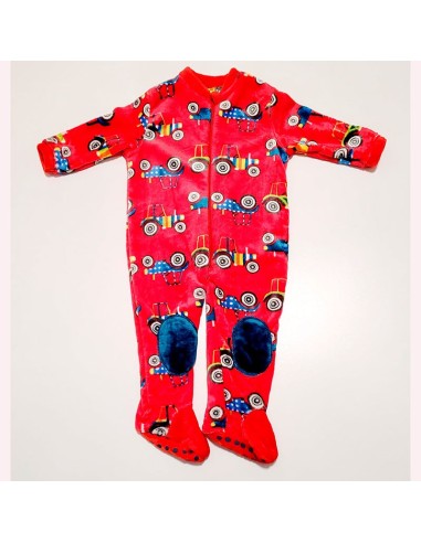 pijama manta para niño en coralina coches molones muslher