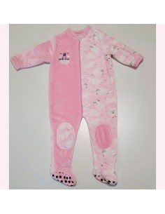 pijama manta en coralina para niña ovejitas de muslher