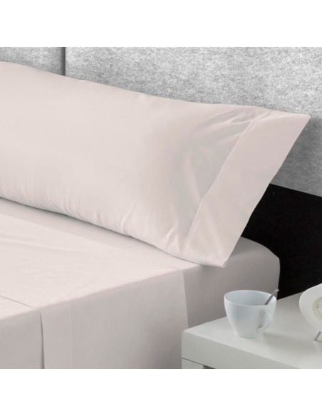 juego de sabanas para cama en tela color beig liso catotex