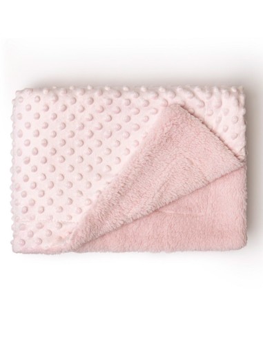 manta de burbujas en rosa para bebe
