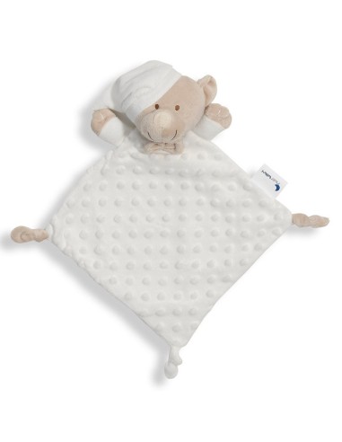 dou dou oso gorro para bebe en beig interbaby