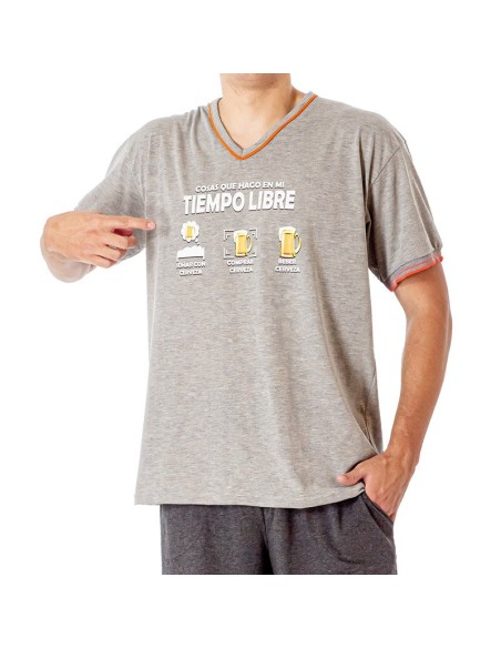pijama para verano de hombre tiempo libre de dormen