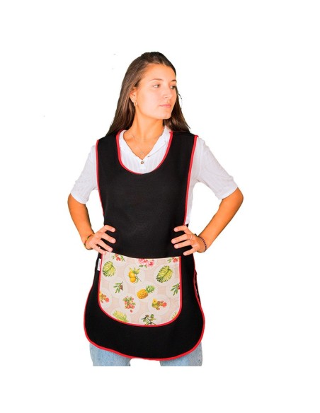 Casulla de cocina Flores andaluzas canellas - 1